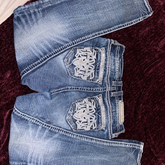 #111 True Religion Light Blue Denim Jeans - Picture 9 of 14